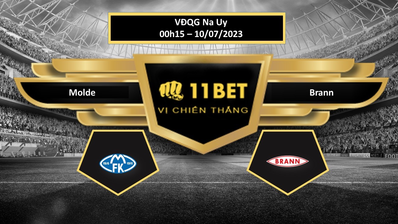 11BET Tip bóng đá    Molde vs Brann, hôm nay 10/07/2023