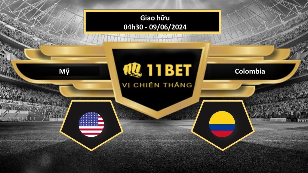 11BET Tip bóng đá    Mỹ vs Colombia, hôm nay 09/06/2024